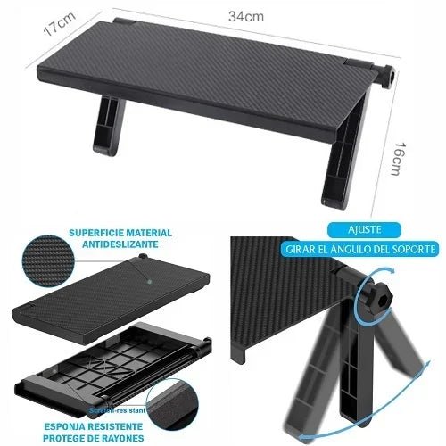 DecoFold Soporte Plegable Para Decodificador - [PROMOCIÓN DISPONIBLE SOLO HOY]