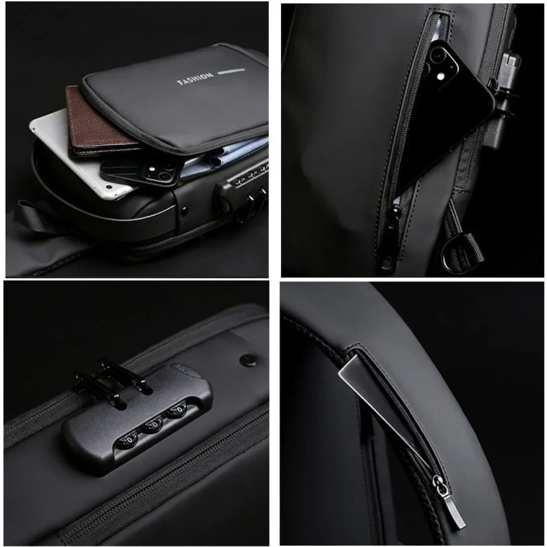 LockBag - Mochila Antirrobo con USB