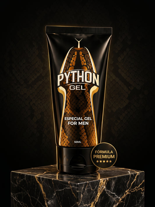 Python Gel: Revitalización, Vigor y Confianza Masculina