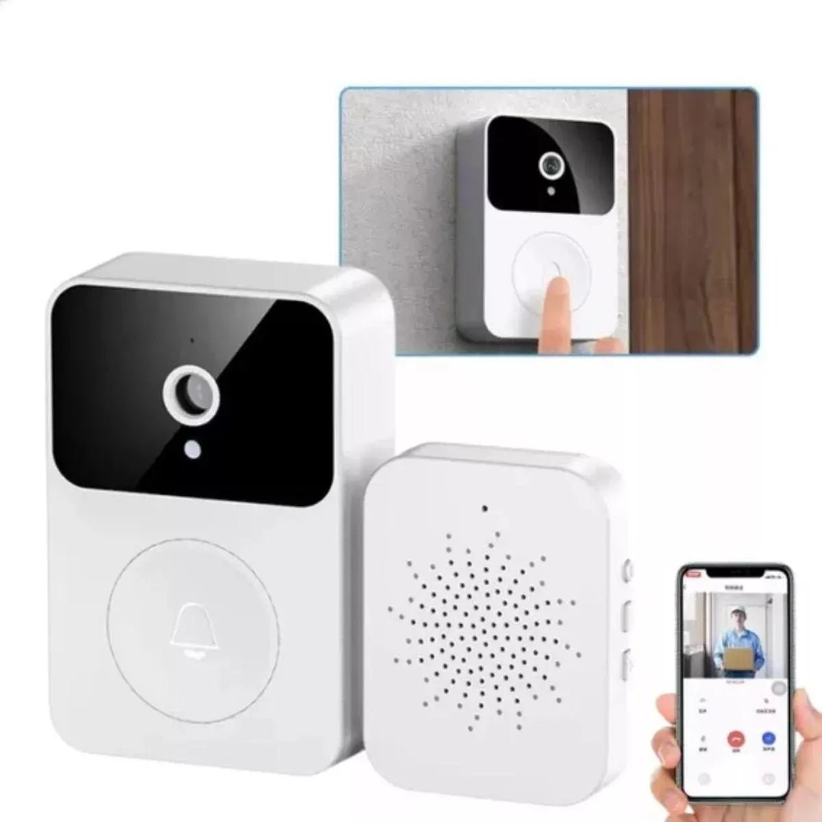 VigilBell - Timbre inteligente con cámara HD - [PROMOCIÓN DISPONIBLE SOLO HOY]