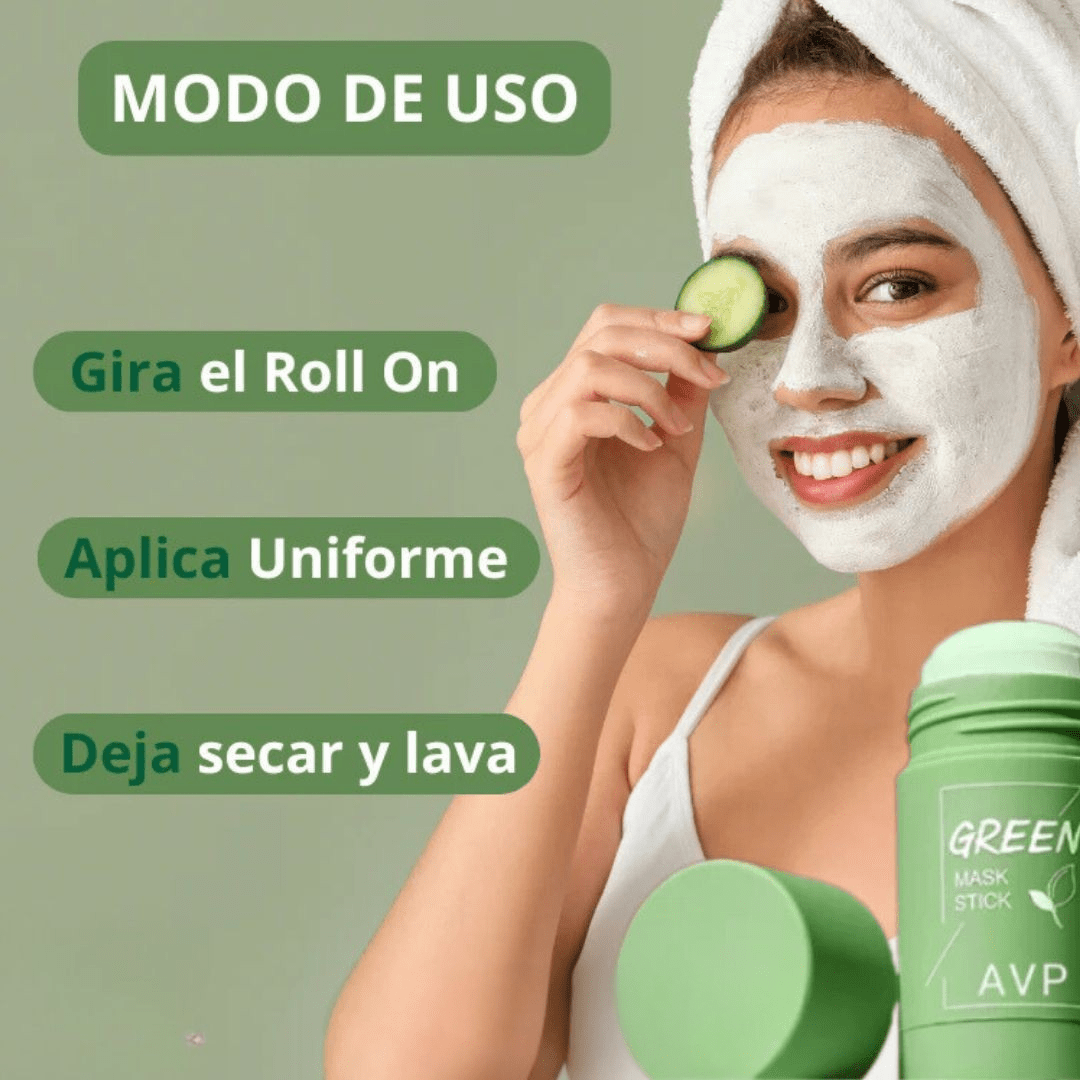 Green Mask Mascarilla de Limpieza Profunda de té Verde - [PROMOCIÓN DISPONIBLE SOLO HOY]