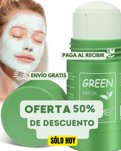 Green Mask Mascarilla de Limpieza Profunda de té Verde - [PROMOCIÓN DISPONIBLE SOLO HOY]