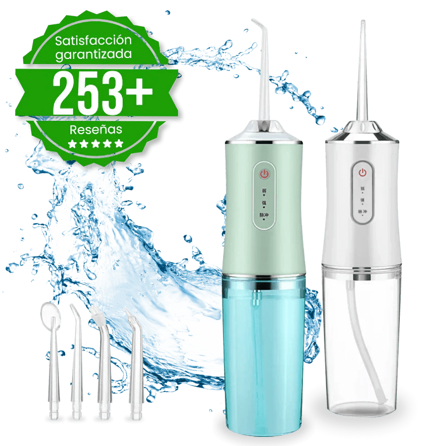 PowerFloss Irrigador Dental Limpieza Oral Recargable - [PROMOCIÓN DISPONIBLE SOLO HOY]