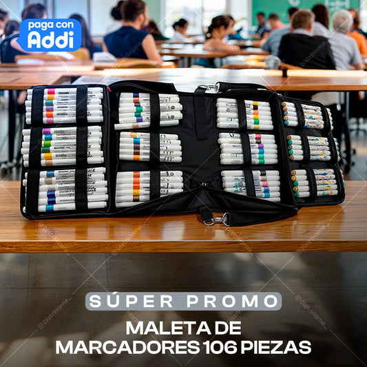 Marcadores Especiales 106 Piezas - Imagen 1