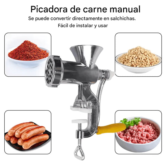 Molino Manual de Carne y Verduras - Imagen 1