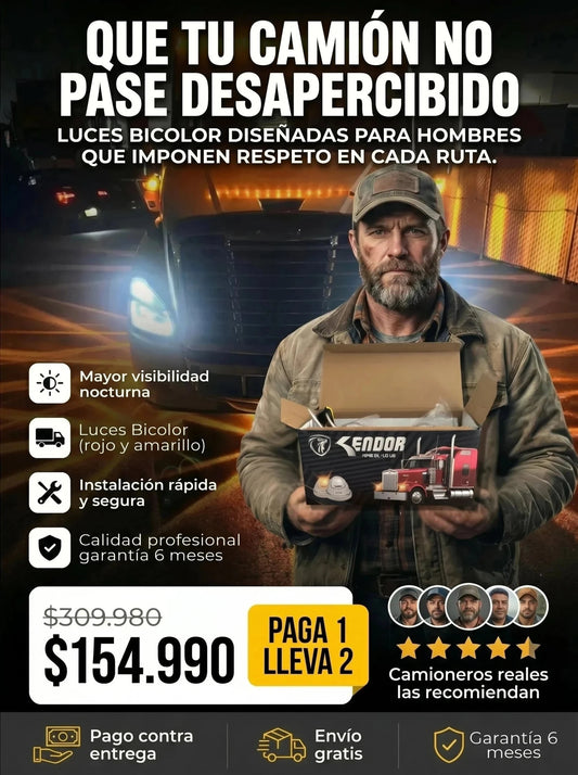 LUZ ESTRELLA TRUCK| Set X 2 Mejor Calidad del Mercado